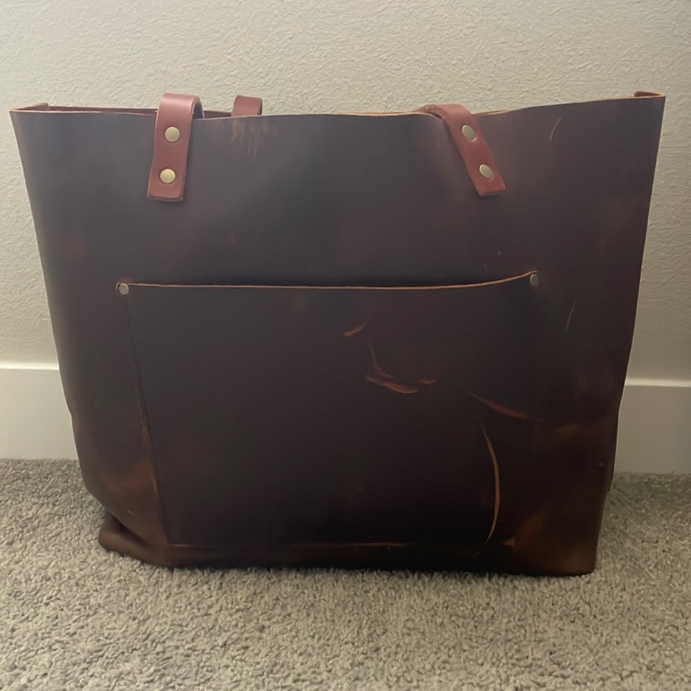 Portland Leather Oversize Bag